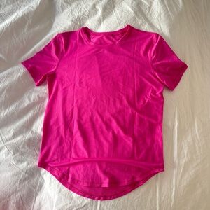 lululemon athletica Pink Short Sleeve Tee